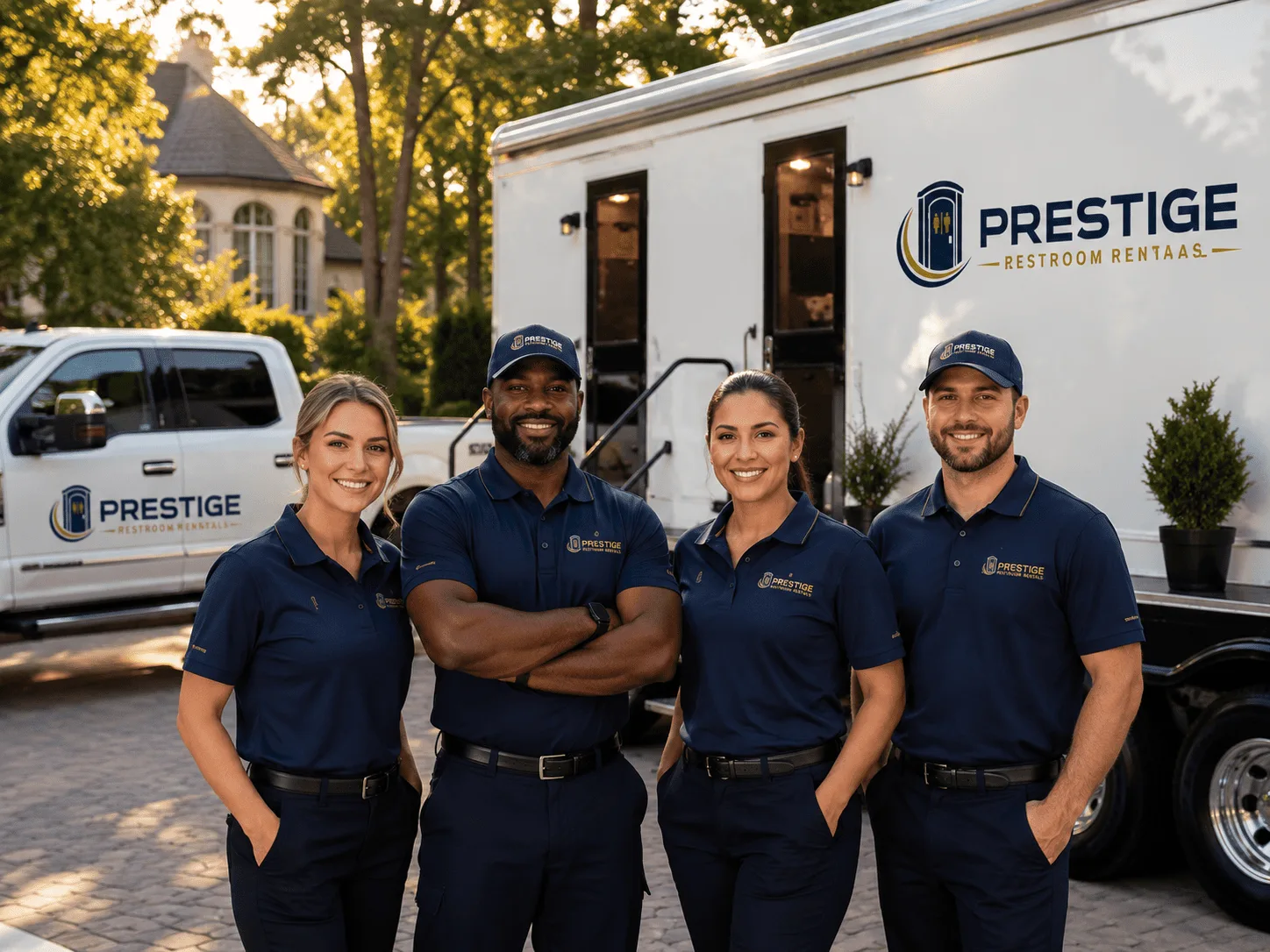 Trusted Luxury Portable Restrooms company in Dodson, LA